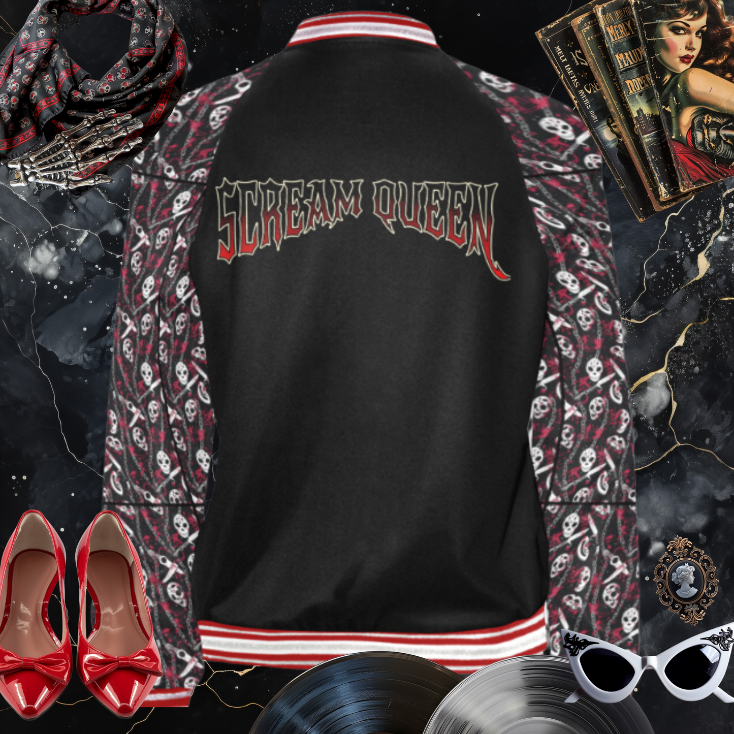 Scream Queen Varsity Jacket