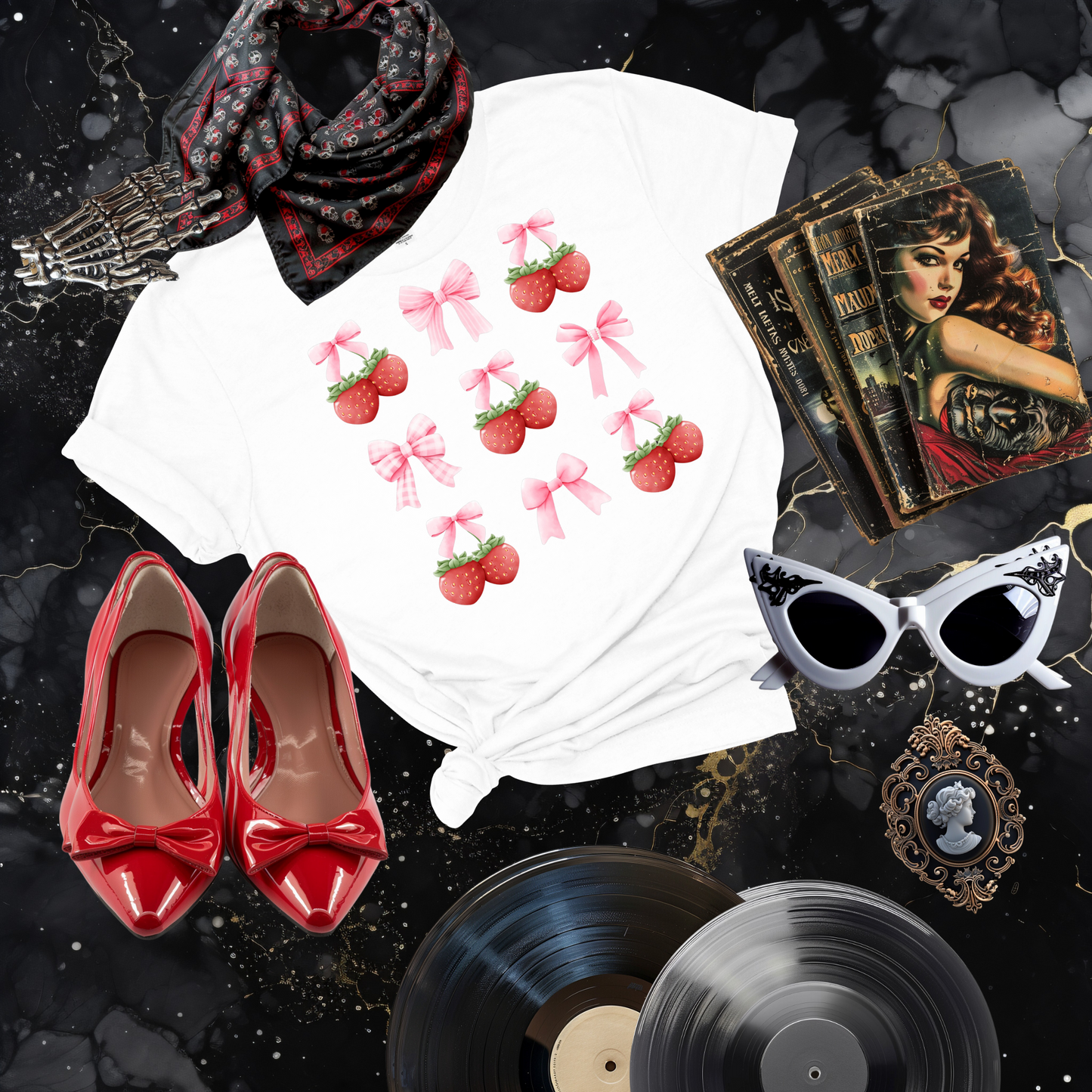 Strawberry Coquette T-Shirt